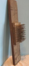 Antique 1700&#39;s EARLY Wool Comb Flax Hatchel  Colonial 21&quot; BOARD - £86.61 GBP