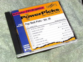 POWER PICS POP/ROCK PICS Vol.39 w/lyrics Karaoke CD + G (case2-31) - £7.77 GBP