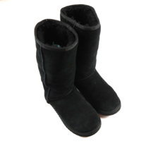 UKALA by EMU Australia Sydney High black suede boots with Merino wool lining 8 - £19.37 GBP