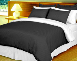 Beautiful Reversible Duvet Cover Set 1000TC Egyptian Cotton Bedding Full/Queen - £63.94 GBP