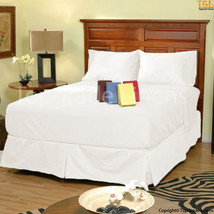 Egyptian Cotton Bedding Deep Pocket Fitted Sheet Chose Size, Pocket Size... - £39.32 GBP