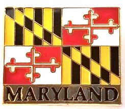 Maryland Flag Hat Tac or Lapel Pin - $7.99