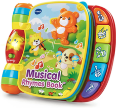 Learning &amp; Educational Musical Rhymes Book Red NEW - £23.18 GBP