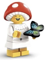 LEGO Mushroom Sprite &amp; Butterfly MINIFIGURE series CMF 25 (71045) New! - £10.65 GBP
