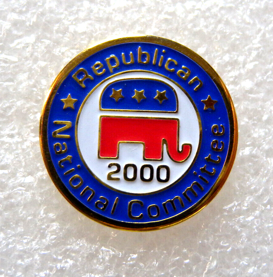 2000 Republican National Committee Convention Enamel Hat Lapel Pin - $7.87
