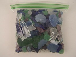 Bag Multi-Color Rough Cut Translucent Lava Rocks Gems Stones for Vase Accents L2 - £11.60 GBP