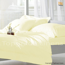 Soft Egyptian Cotton Duvet Cover 1000 Threadcount Bedding Full/Queen Solid Ivory - $74.99