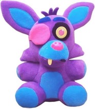 Five Nights at Freddy&#39;s Foxy Blacklight Purple Figure Plush Toy FUNKO NEW UNUSED - £7.65 GBP