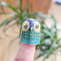 *RARE* Vintage Cloisonne Bird Thimble - €30,61 EUR