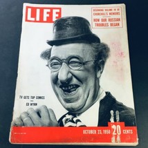 VTG Life Magazine October 23 1950 - Ed Wynn TV Gets Top Comics / Russian Trouble - £10.40 GBP