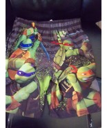Nickelodeon Teenage Muntant Turtles Swim Trunks Size S Boy&#39;s NEW - £14.93 GBP