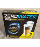 2 Pack Culligan Zero Water Filter 5 Stage Advanced Filtration ZR-017 Rep... - $490.63 MXN