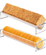 Cracker Tray for Serving, Acrylic Biscuit Stand Cracker Server Holder, R... - €20,48 EUR