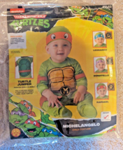 Teenage Mutant Ninja Turtles Michelangelo Halloween Costume Infant 6-12 Months - £19.76 GBP