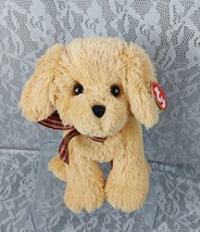 Ty Goldwyn Golden Retriever Puppy Dog Tan Brown Classic 10&quot; Plush Stuffed 2015 - £27.76 GBP