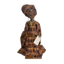 perfected praise concepts by Jacqueline handmade African decorative kwanza doll - $44.54