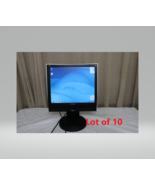 ViewSonic VG732m 17&quot; LCD Monitor (Lot of 10) w/ Stand, VGA, DVI, Speaker... - $1,853.28 MXN