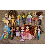 Lot of 14- 5 inch Dolls - GUC- FAST SHIPPING Mattel ect... - £13.76 GBP