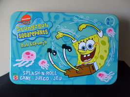 Spongebob Squarepants Splash-N-Roll Game Juego.Jeu in Tin Age 7+ for 2-3 players - £10.14 GBP