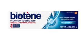 Biotene Fluoride Toothpaste Fresh Mint 4.3oz - £19.18 GBP
