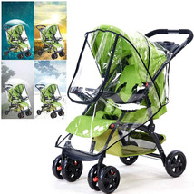 Stroller Rain Cover Universal, Baby Travel Weather Shield, Wind/Snow/Dus... - £28.73 GBP