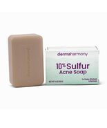 10% Sulfur Soap - DermaHarmony 4oz - (Made in USA) - 1 Bar (Carton) - $7.67