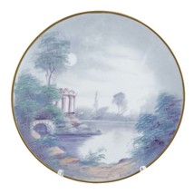c1905 Pickard Vellum Hand Painted Artist Signed Plate Signed by Curtis Marker - $161.12