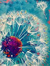 Dandelion Painting Kit - Paint Your Own - Canvas Painting - Paint &amp; Sip ... - $38.00