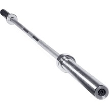 CAP Barbell Olympic 7 ft Bar 44 lb, 28mm Grip Diameter, Chrome - New Ver... - £130.07 GBP
