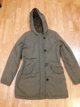 American Eagle Women&#39;s Jacket Size S/P Sherpa Lined  Hooded - £31.12 GBP