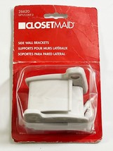 White Wire Shelving Wall Bracket by Closetmaid 26620 (BRAND NEW) - $9.89