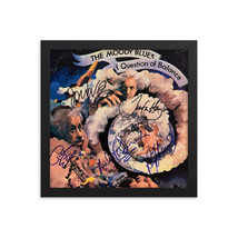 The Moody Blues signed A Question Of Balance album Reprint - £59.25 GBP
