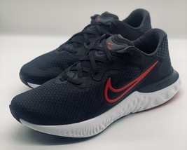 NEW Nike Renew Run 2 Black Red CU3504-001 Men’s Size 11.5 - £101.36 GBP