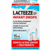 LACTEEZE Infant Drops 15mL (90 Serves) - $97.45