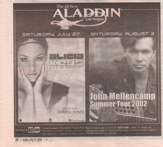 Alicia Keys John Mellencamp Original Clipping Magazine Photo 1page 8x8 #Z3283 - £4.23 GBP