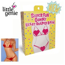 GUMMY HEART SHAPED BIKINI CANDY ADULT NOVELTY GAG GIFT - $375.11 MXN