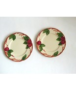 Lot of 2 Vintage Franciscan Apple Earthenware 8 Inch Salad Plates Made i... - $18.23 CAD
