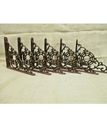 6 Shelf Brackets Spider Shelf Decor Spider Web Shelving Corbels Rustic B... - €36,21 EUR