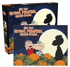 1000pc Snoopy Charlie Brown Peanuts Great Pumpkin Halloween Jigsaw Puzzle  - £21.34 GBP