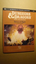 Module M5 - Talons Of Night *NM/MT 9.8 New* Dungeons Dragons - Old School - £17.69 GBP