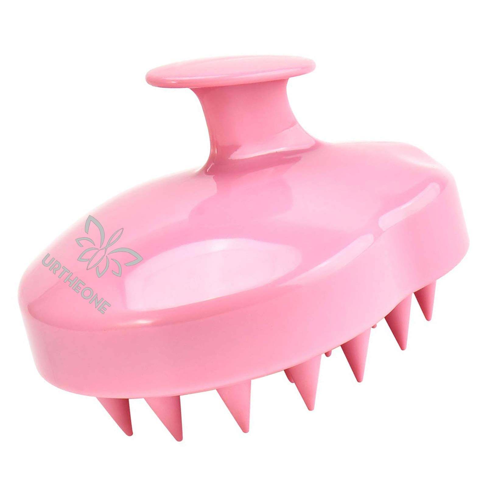 URTHEONE Soft Silicone Hair Scalp Massager Shampoo Brush for Wet Dry Oily Curly