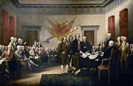 Declaratiof Independence to Congress. History ReproductiCanvas Giclee - £7.54 GBP+