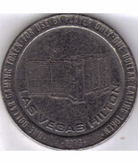 1979 Las Vegas HILTON One Dollar Gaming Token, vintage - $19.13 CAD