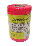STRINGLINER Company 35462 18 Construction Replacement Roll Braided FL. Pink - $29.99 CAD