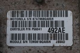 Dodge Chrysler Jeep Mopar Engine Control Unit Module ECU ECM P56041492AE image 2