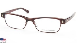 New Prodesign Denmark 1745 c.3834 Burgundy Eyeglasses Glasses 52-16-140 B31mm - £64.96 GBP