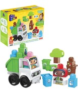 MEGA BLOKS Green Town Sort &amp; Recycle Squad Building Set Outer Box Packag... - $21.65 CAD