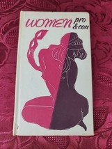 1958 Women Pro &amp; Con By Jeff Hill Vintage Hardcover Book Illustrated Rar... - £6.97 GBP