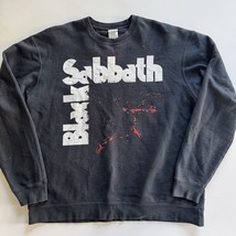 BLACK SABBATH CREATURE Distressed Crewneck Sweatshirt - Boxy XL - £21.55 GBP