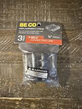 BE CO Replacement Roller Chain Connecting Links 60-2 Offset 3/4” Pitch - $180.39 MXN